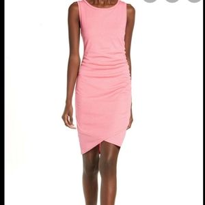 Nordstrom Leith Bodycon Ruched Tank Dress